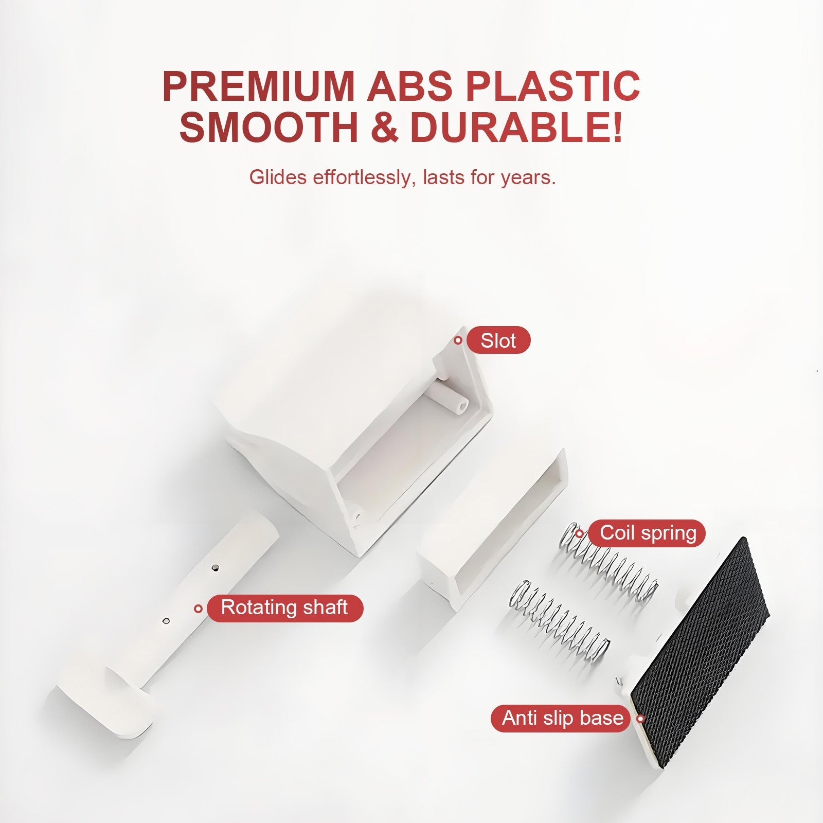 2 Pcs Toothpaste Rolling Dispensers Squeezer - 08