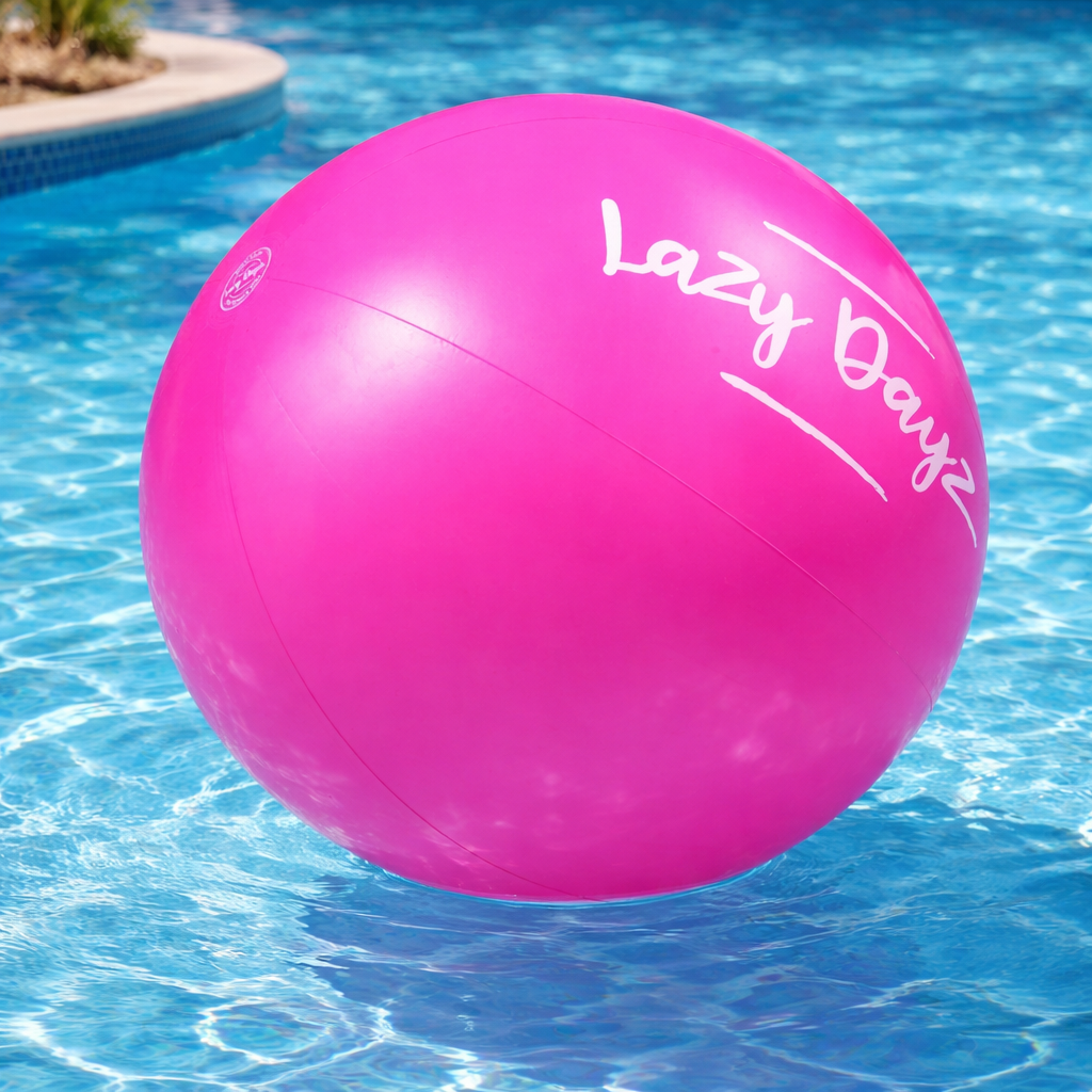 90cm Inflatable Jumbo Beach Ball for Pool - Pink
