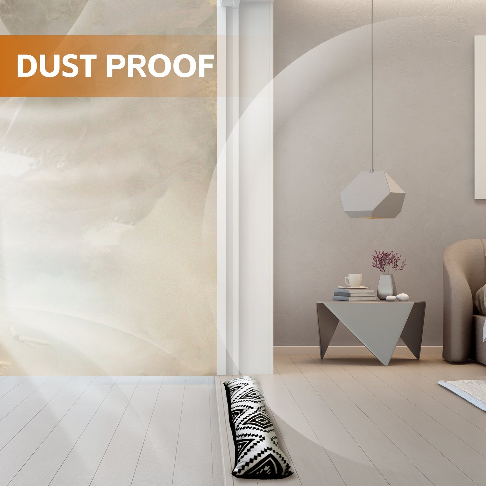 2 Pcs Door Window Draught Stopper - 07