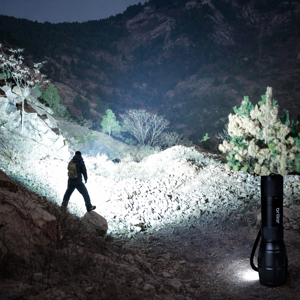 Aluminium 5-Mode Tactical LED Flashlight