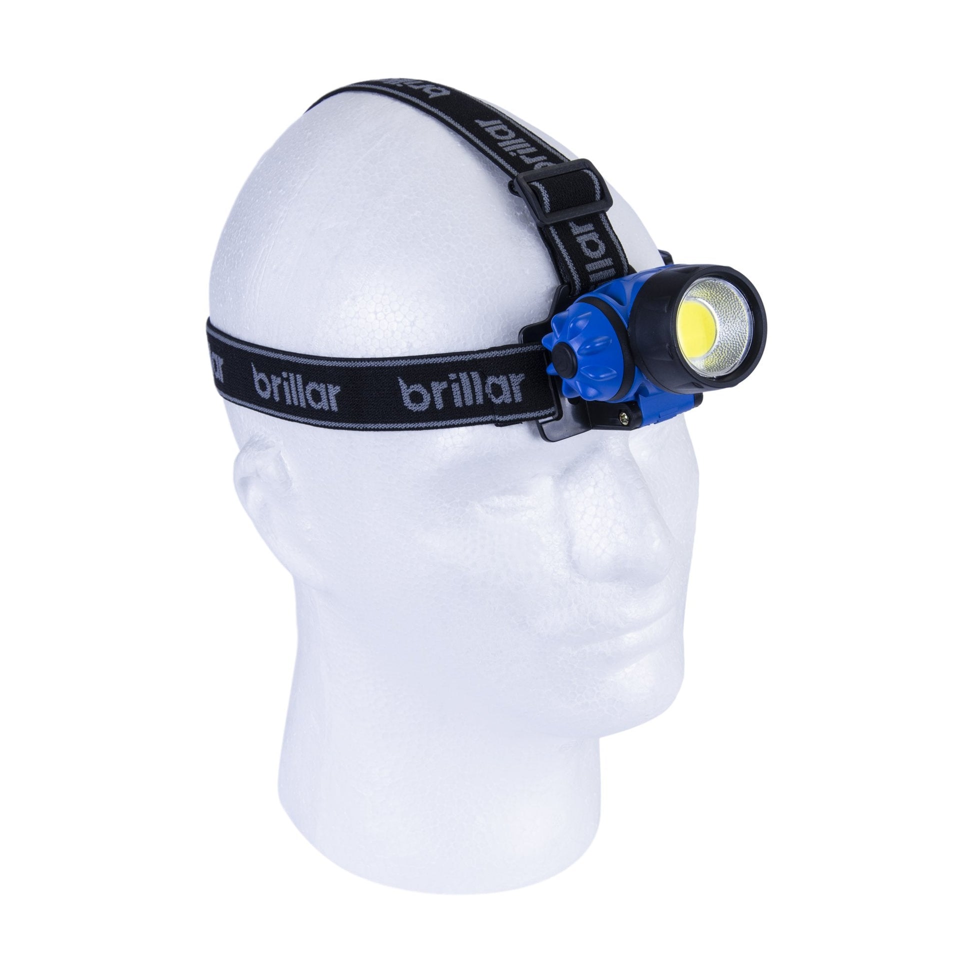 Brillar 3 Mode Headlamp Blue 120 Lumens With Cob Led - 01