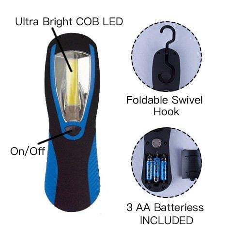 300 Lumens Ultra Bright Work Light With Cob Led Technology Navy - 04