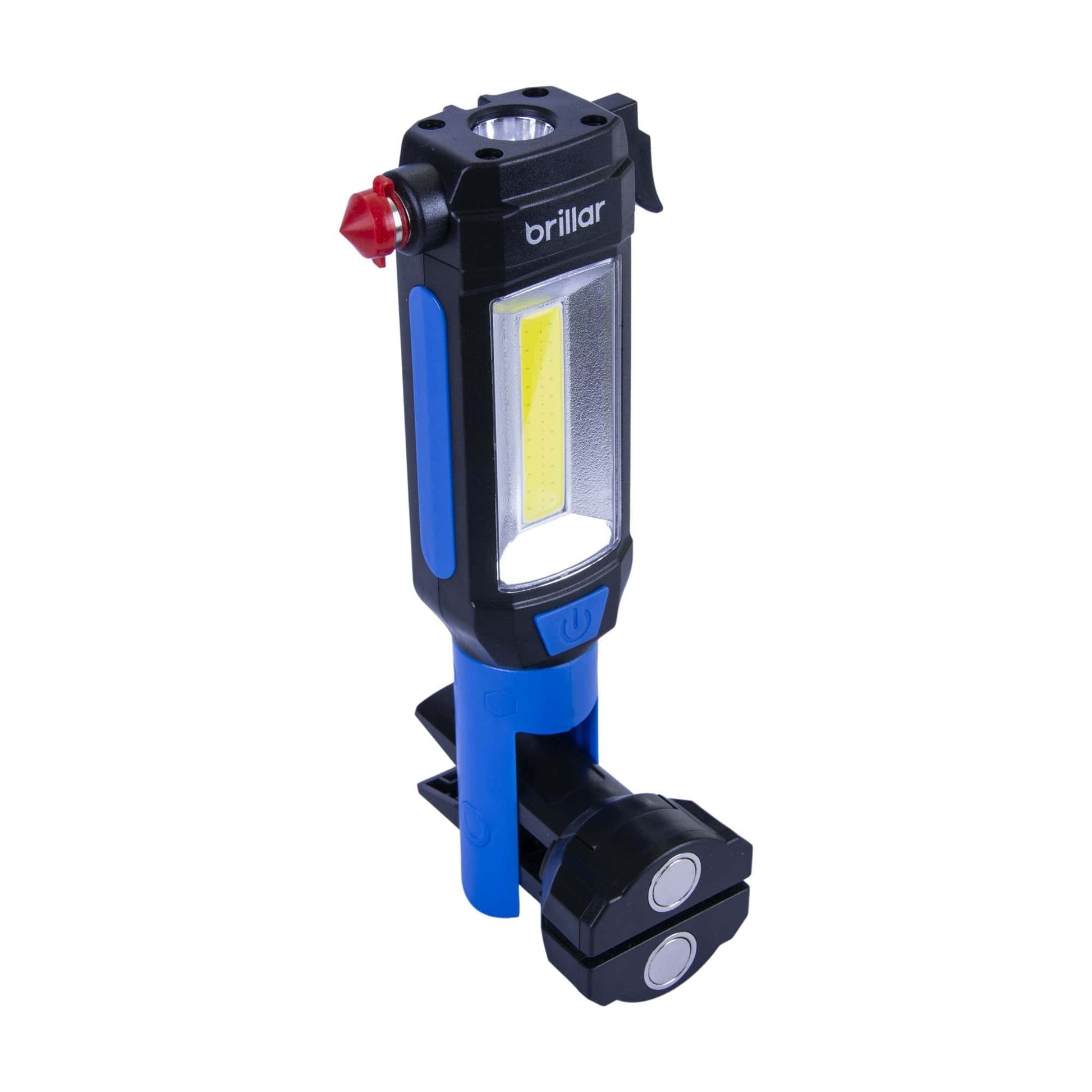 Brillar Emergency Torch Seatbelt Cutter Window Breaker Blue - 11