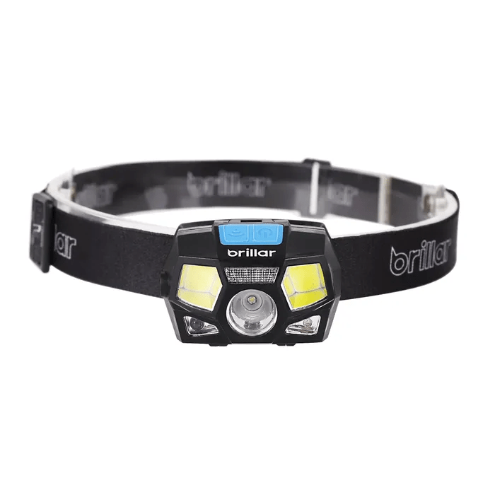 Brillar Sixth Sense 200 Lumen 6 Mode Rechargeable Headlamp - 01