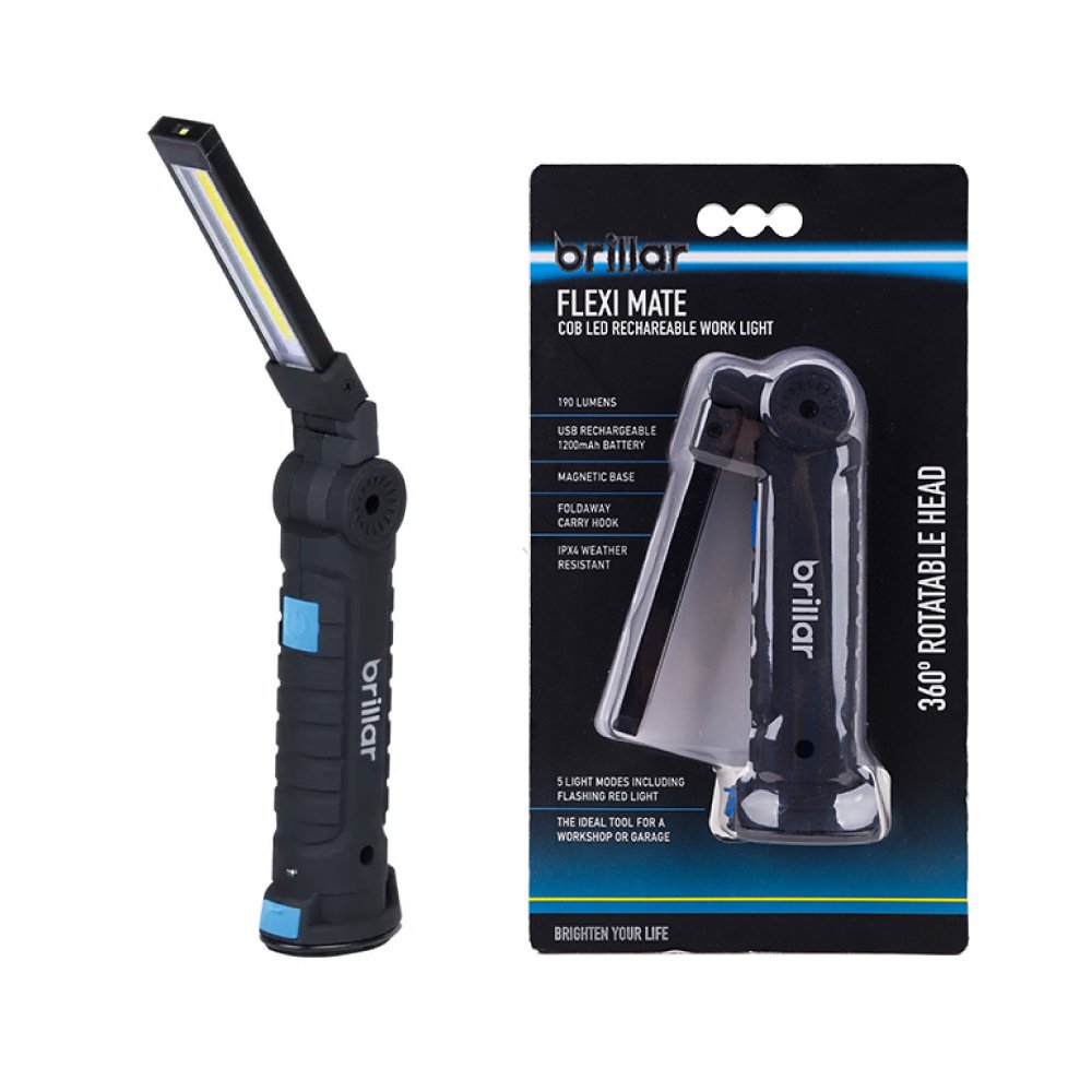 190 Lumens Flexi Mate Flashing Light Powerbank - 01