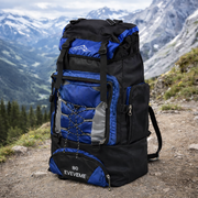 80L Hiking Camping Backpack - Blue