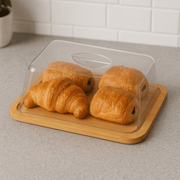 Bamboo Rectangle Steak Board with Cover