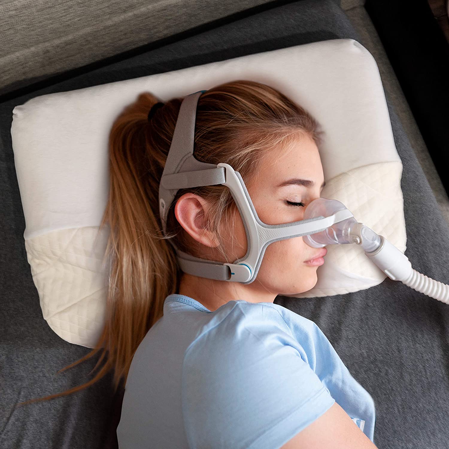 Cpap Contour Sleep Therapy Memory Foam Pillow - 02