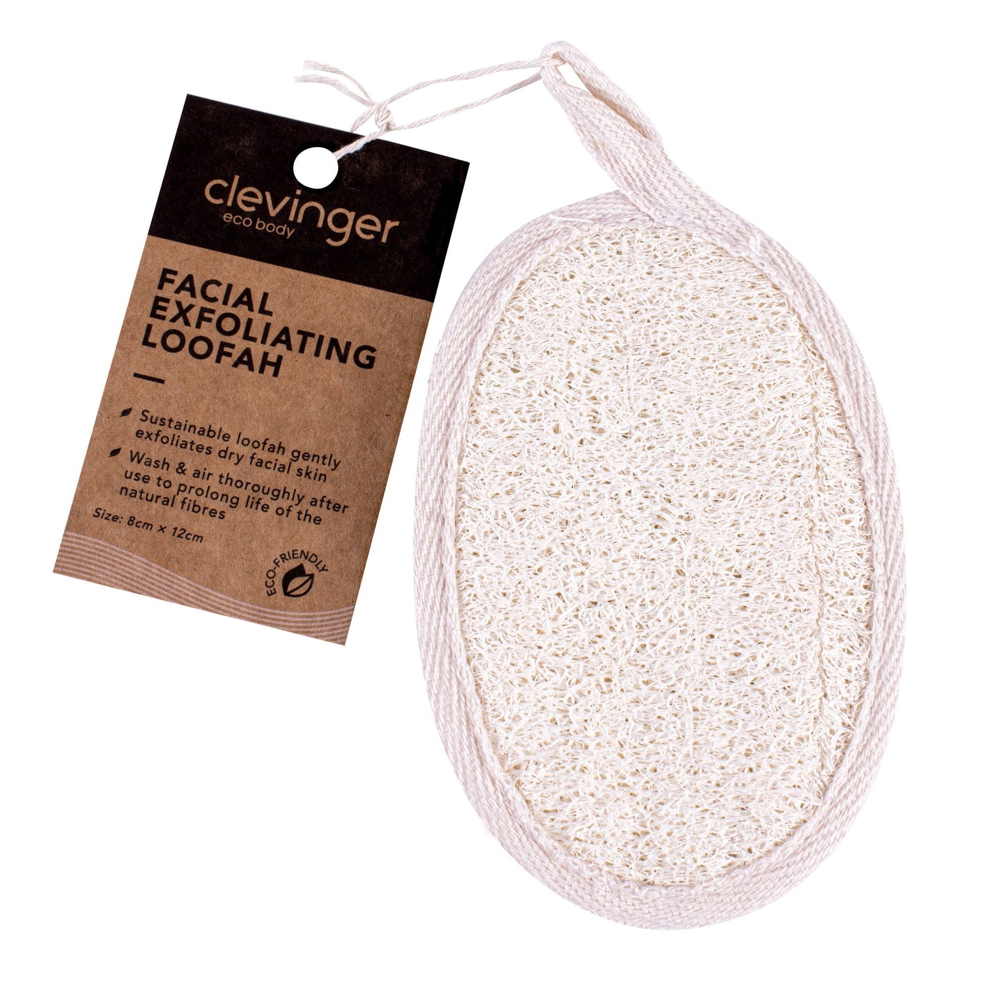 Clevinger Eco Oval Facial Exfoliating Loofah - 01