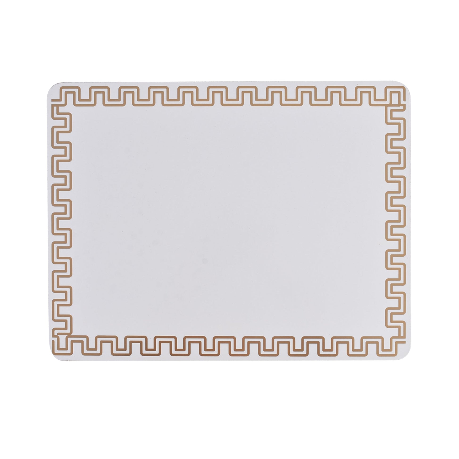 4 Pcs Clevinger Md Placemats Gold Border - 06