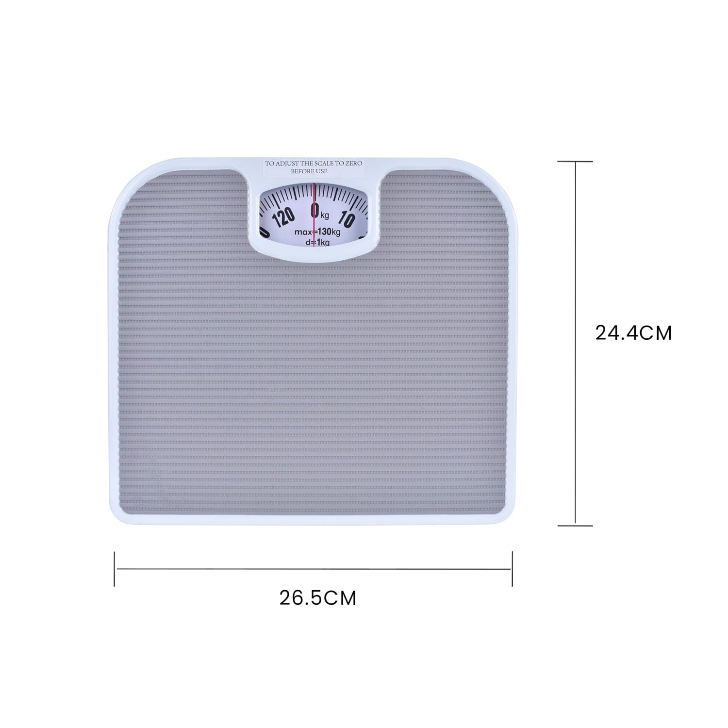 Clevinger Analogue Bathroom Scale Max Capacity 130Kg - 09