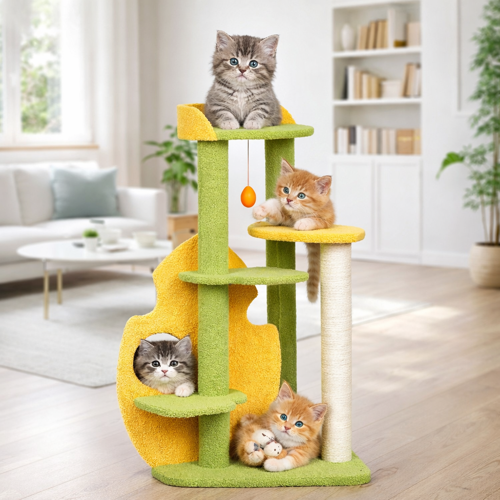 Cat Play Tree Kitten Furniture Condo