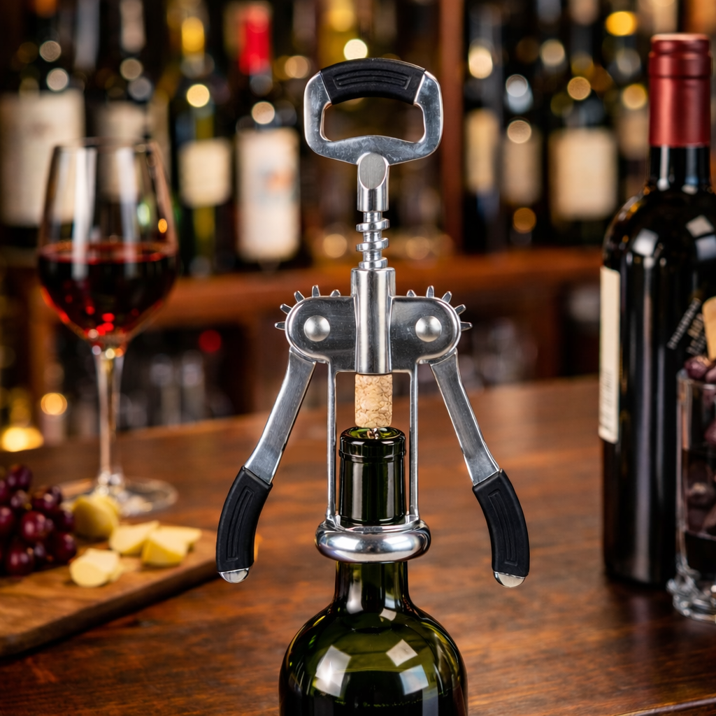 Classic Winged Corkscrew Wine Bottle Opener