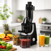 Cold Press Vegetable & Fruit Juicer Set - Black