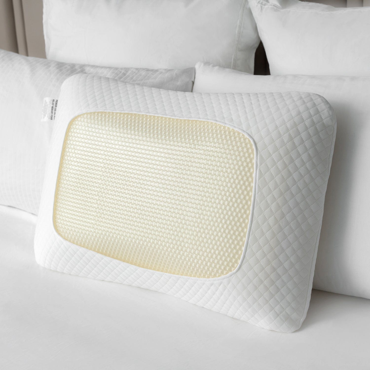 Premium Cool Gel Neck Relief Memory Foam Pillow - 08