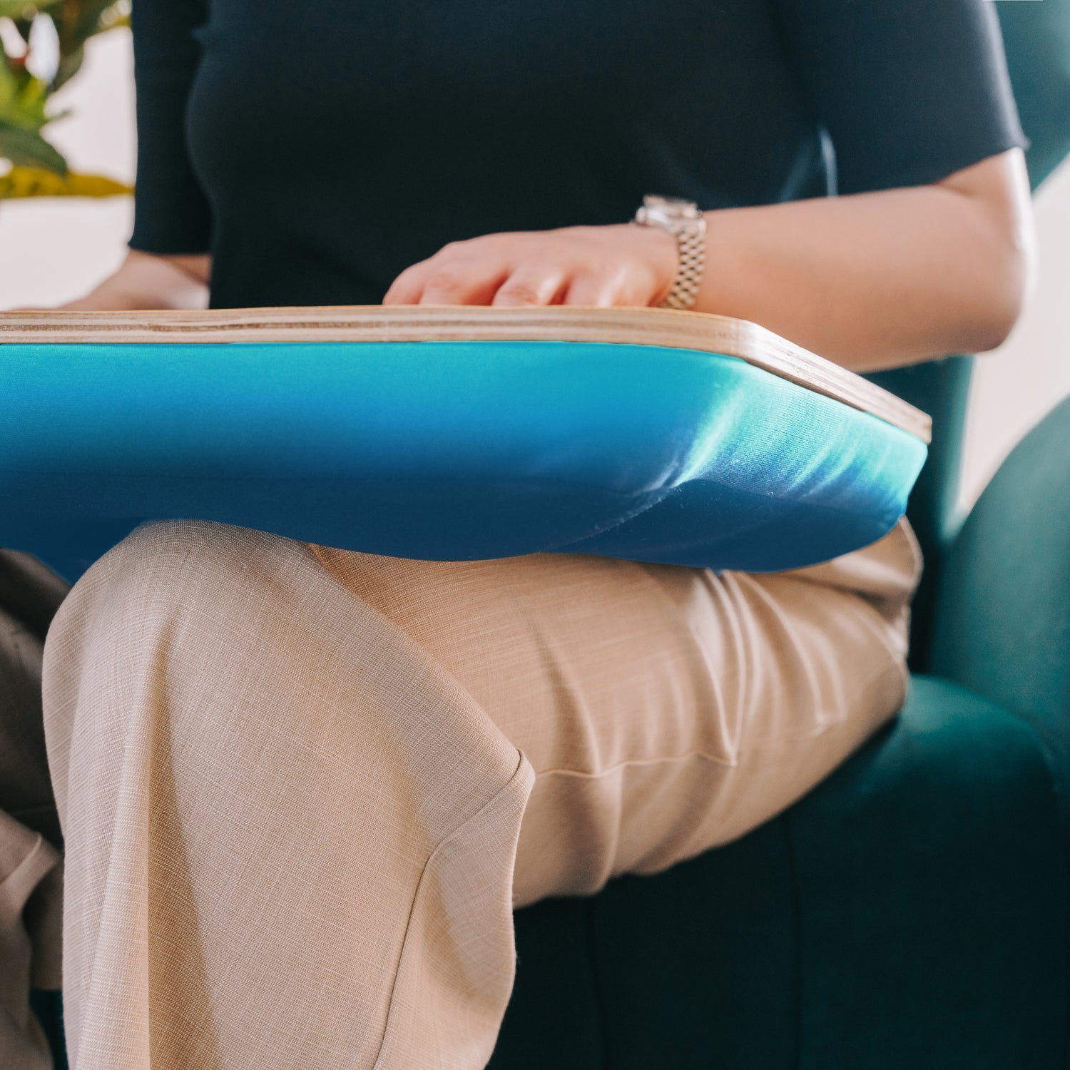 Portable Laptop Desk With Cushion Support - 04