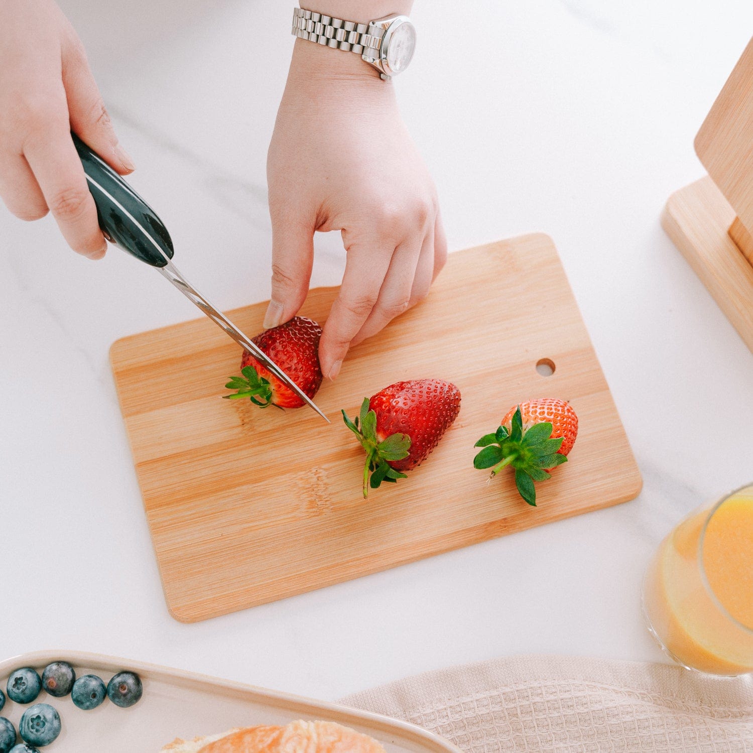 4 Pcs Chopping Block Set With Display - 04