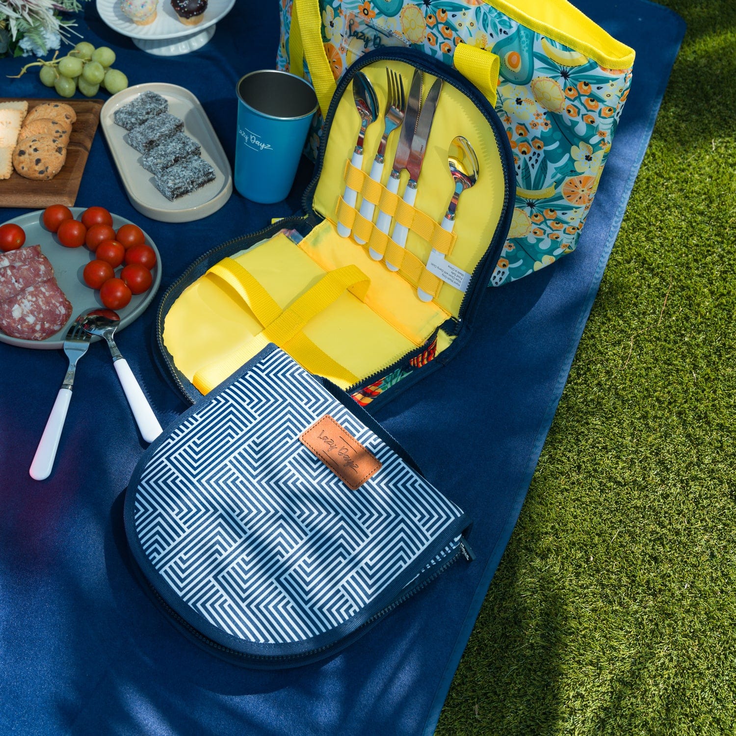 Lazy Dayz Picnic Cutlery Wallet Set Makena - 02