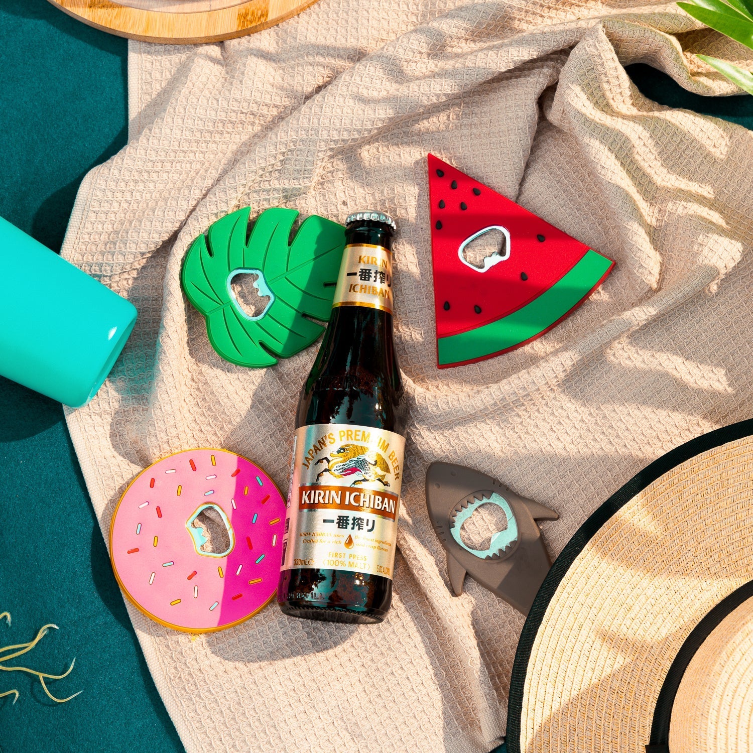 4 Pcs 12Cm Summer Essential Novelty Bottle Opener - 02