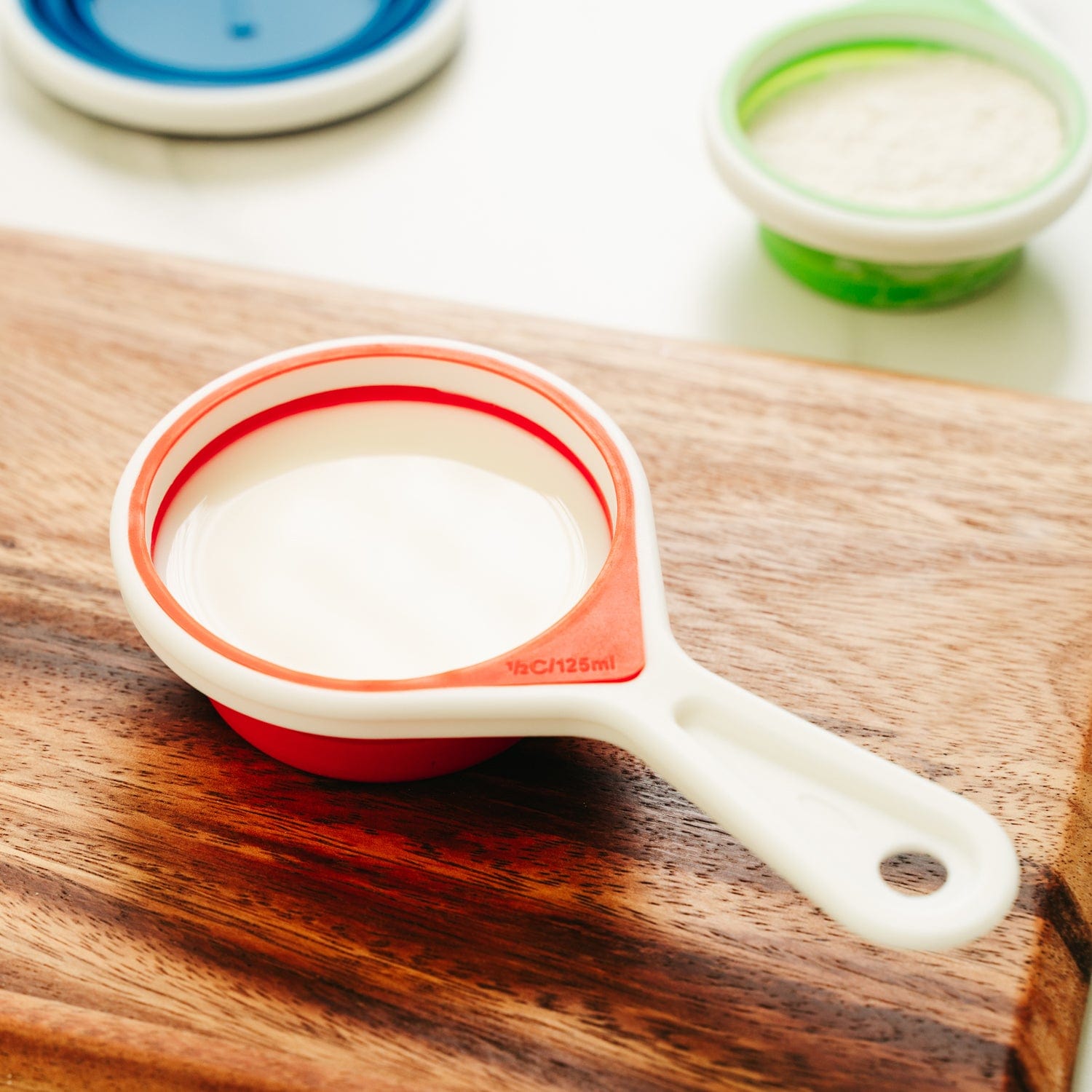 Collapsible Silicone Measuring Cup Set - 05