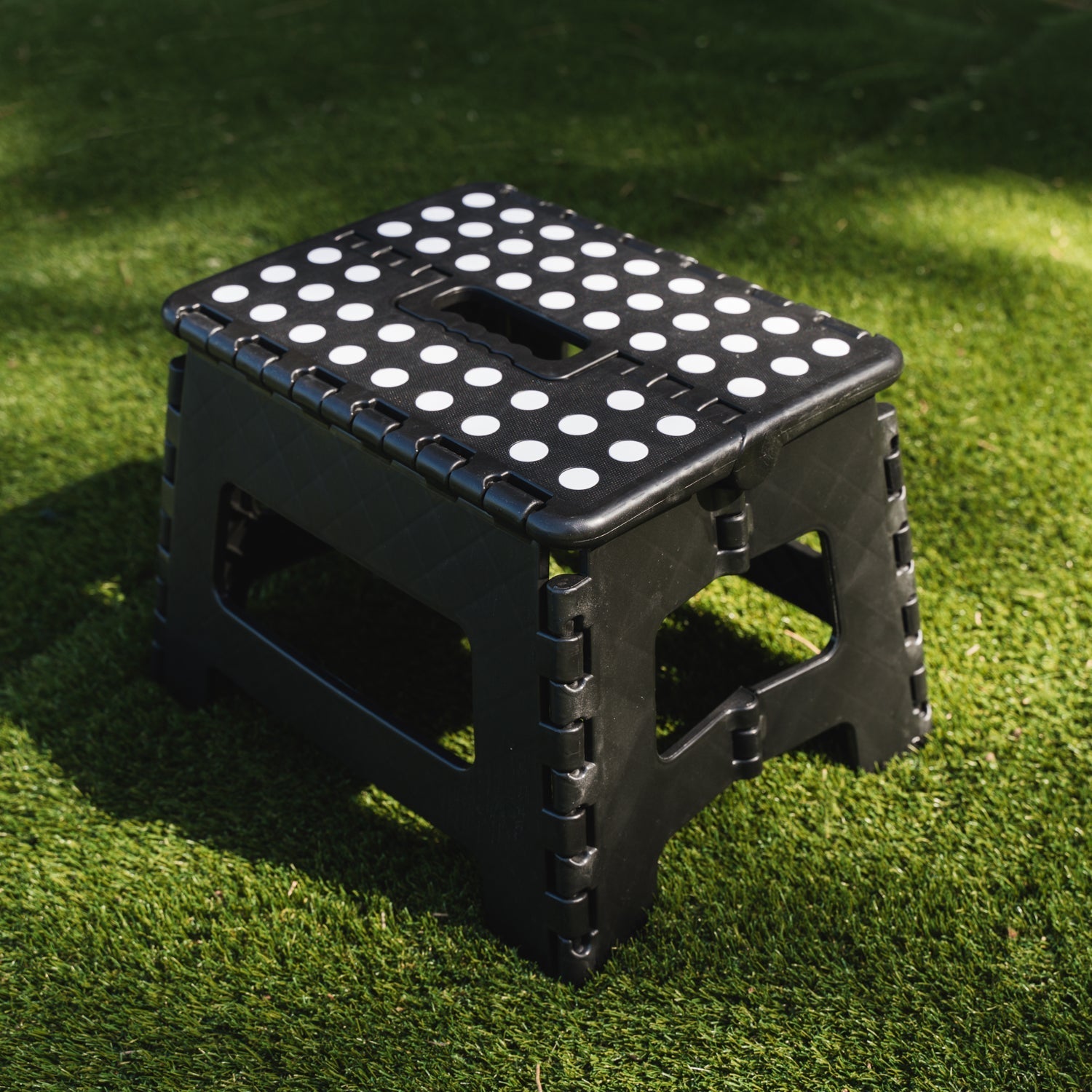 Stool Portable Plastic Foldable Chair Outdoor Bathroom Kitchen Adult Kids Black - 06