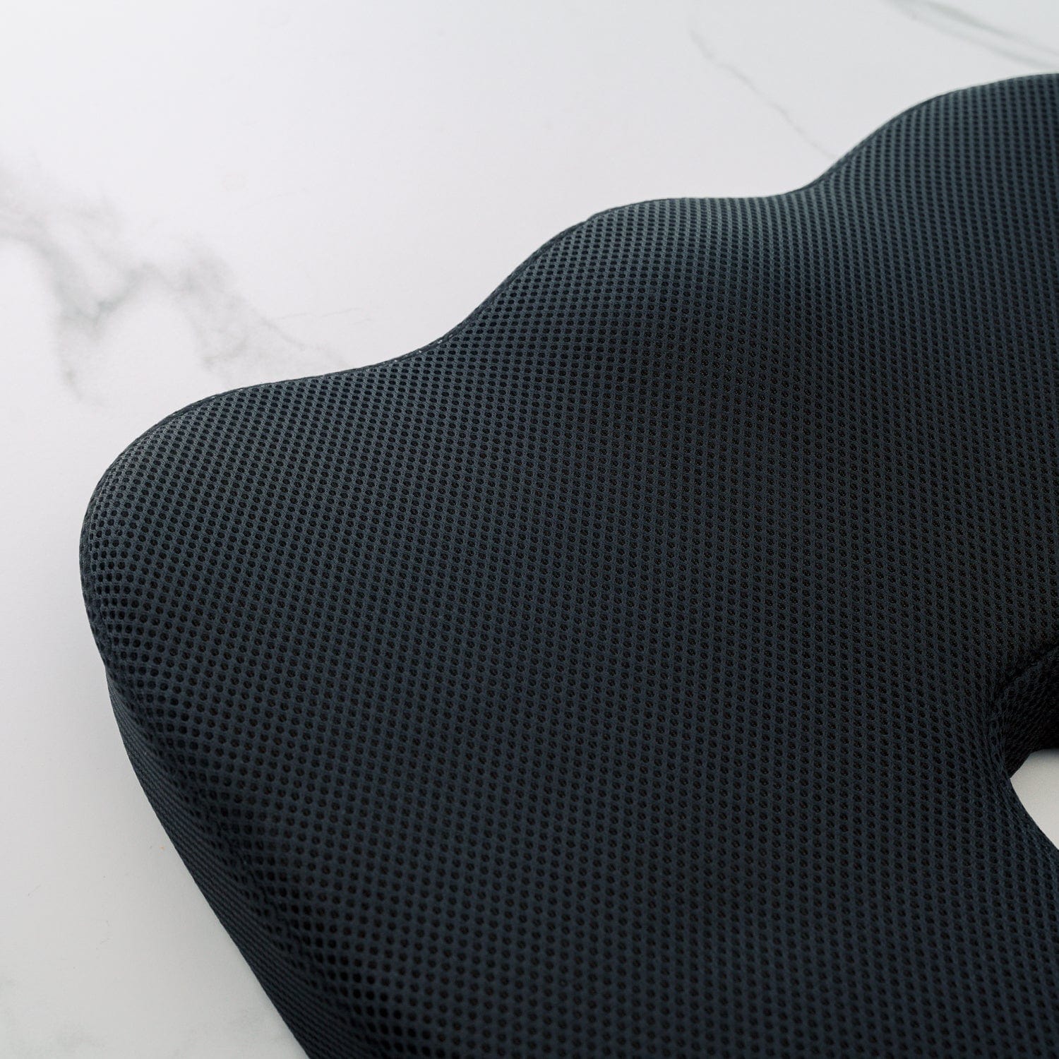 Memory Foam Car Office Seat Cushion With Black Cover - 09