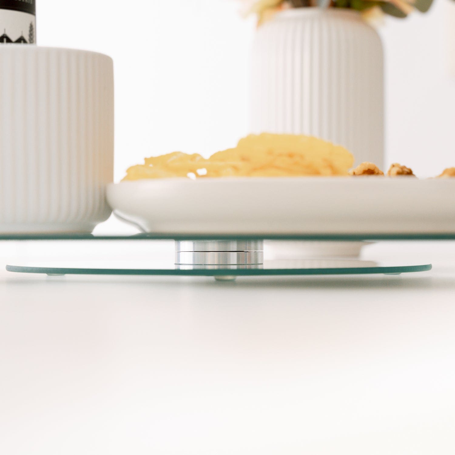 Tempered Glass Lazy Susan 35Cm - 08