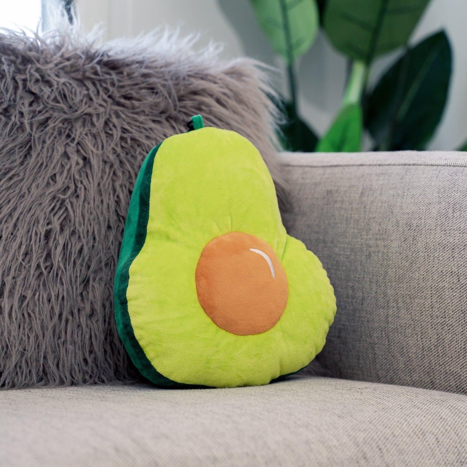 Two Way Reversible Microfibre Travel Pillow Avocado - 08