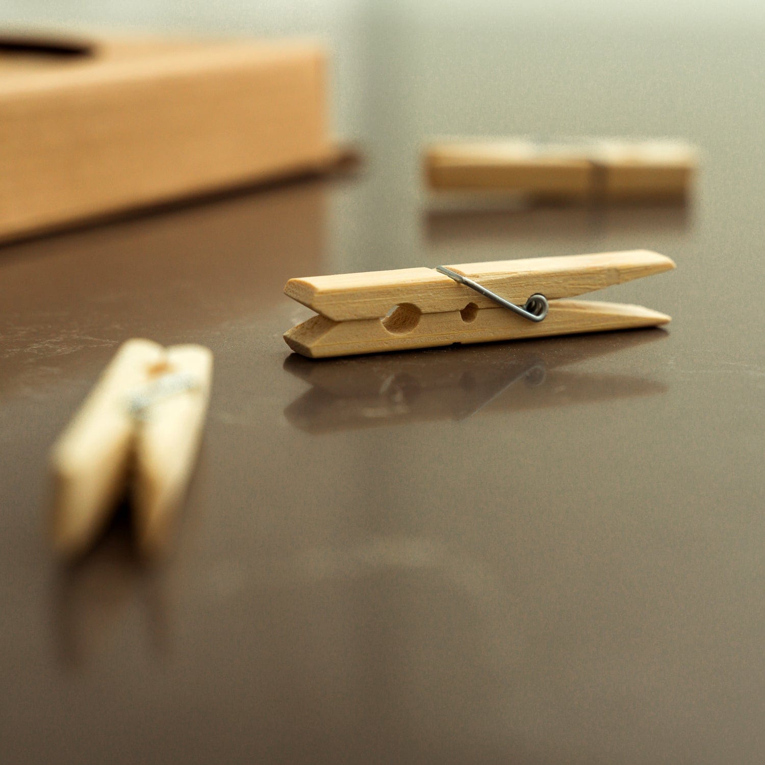 50 Pcs Eco Bamboo Clothes Pegs - 04