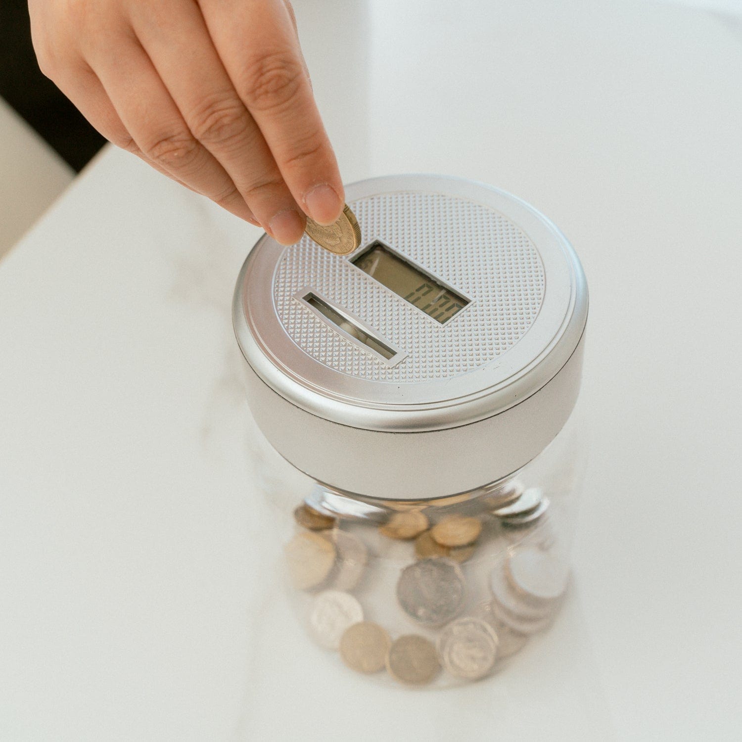 Digital Coin Counting Money Jar Australian Coin With Lcd Display Fun For Kid - 01