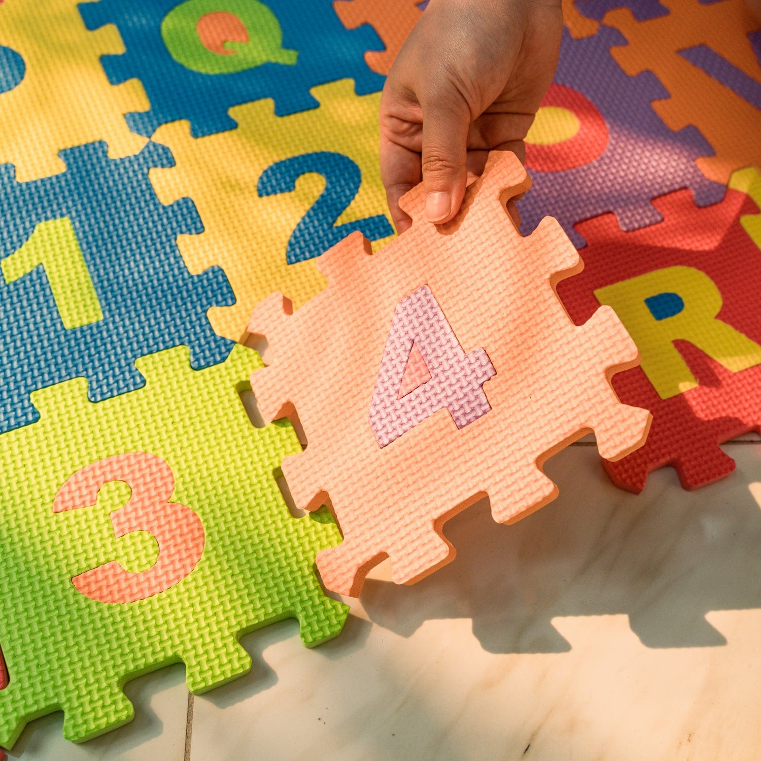 Kids Eva Mini Alphabet And Numbers 36 Pack - 06