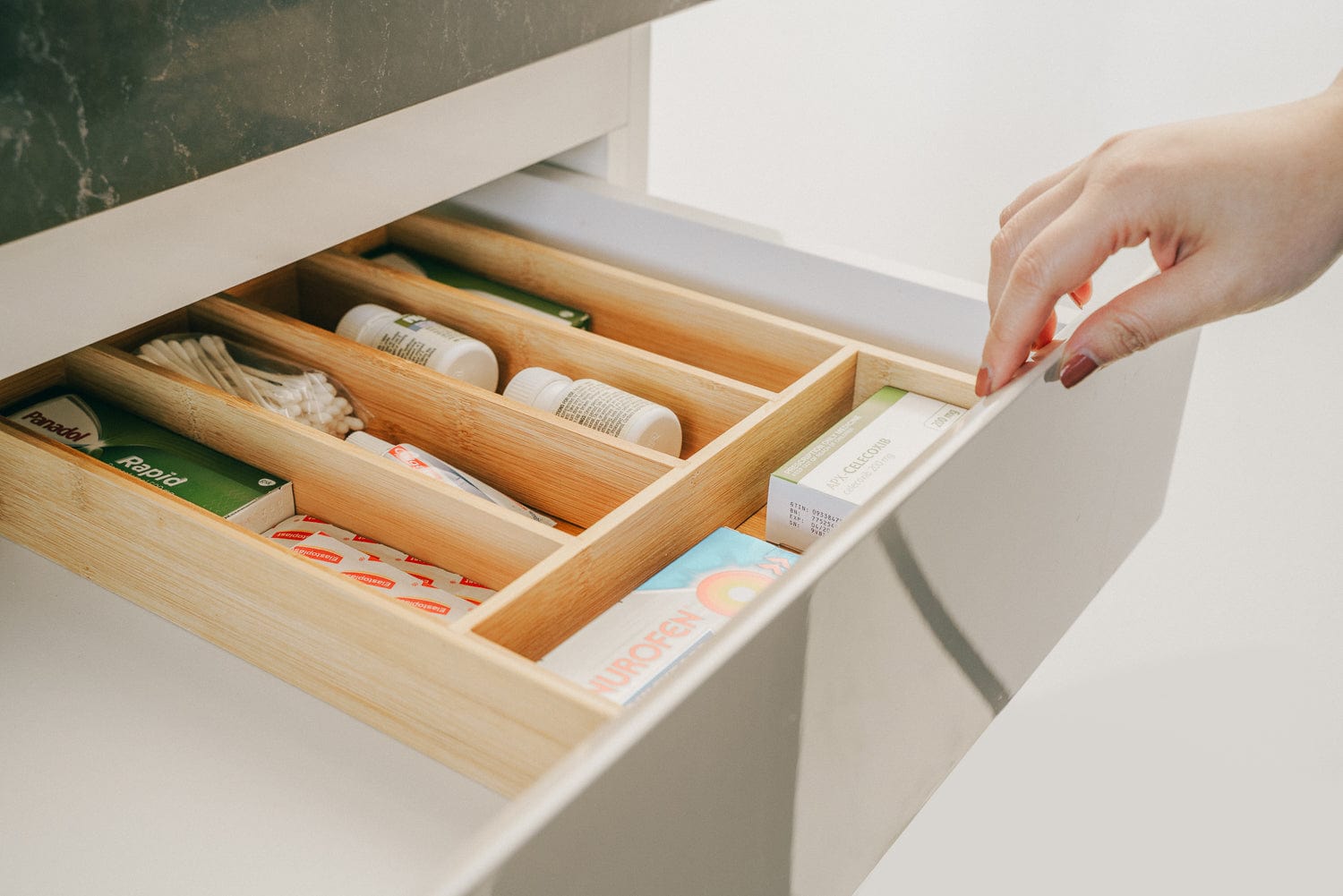 Bamboo Cutlery Tray - 05