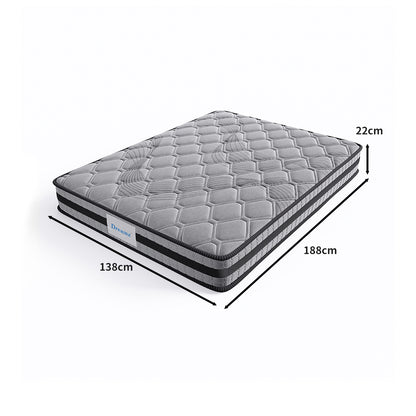 Dreamz Spring Mattress Bed Pocket Egg Double-1954802851322662914