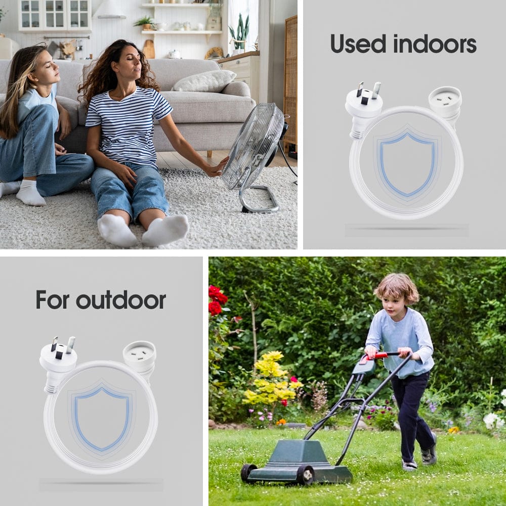 3 Meters Extension Power Outlets Lead - 07