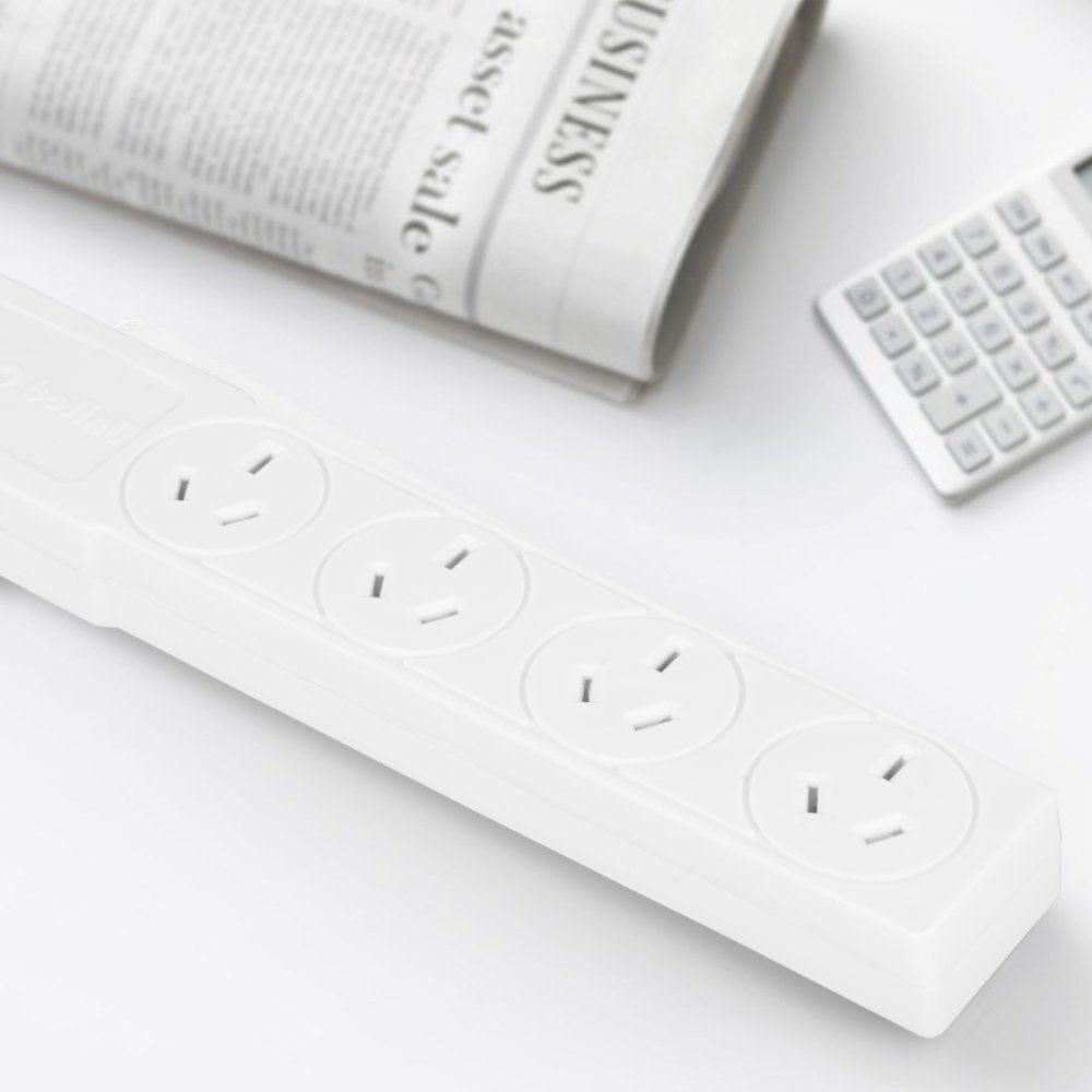 4 Outlet Power Board With 1 Meter Lead Cable - 10