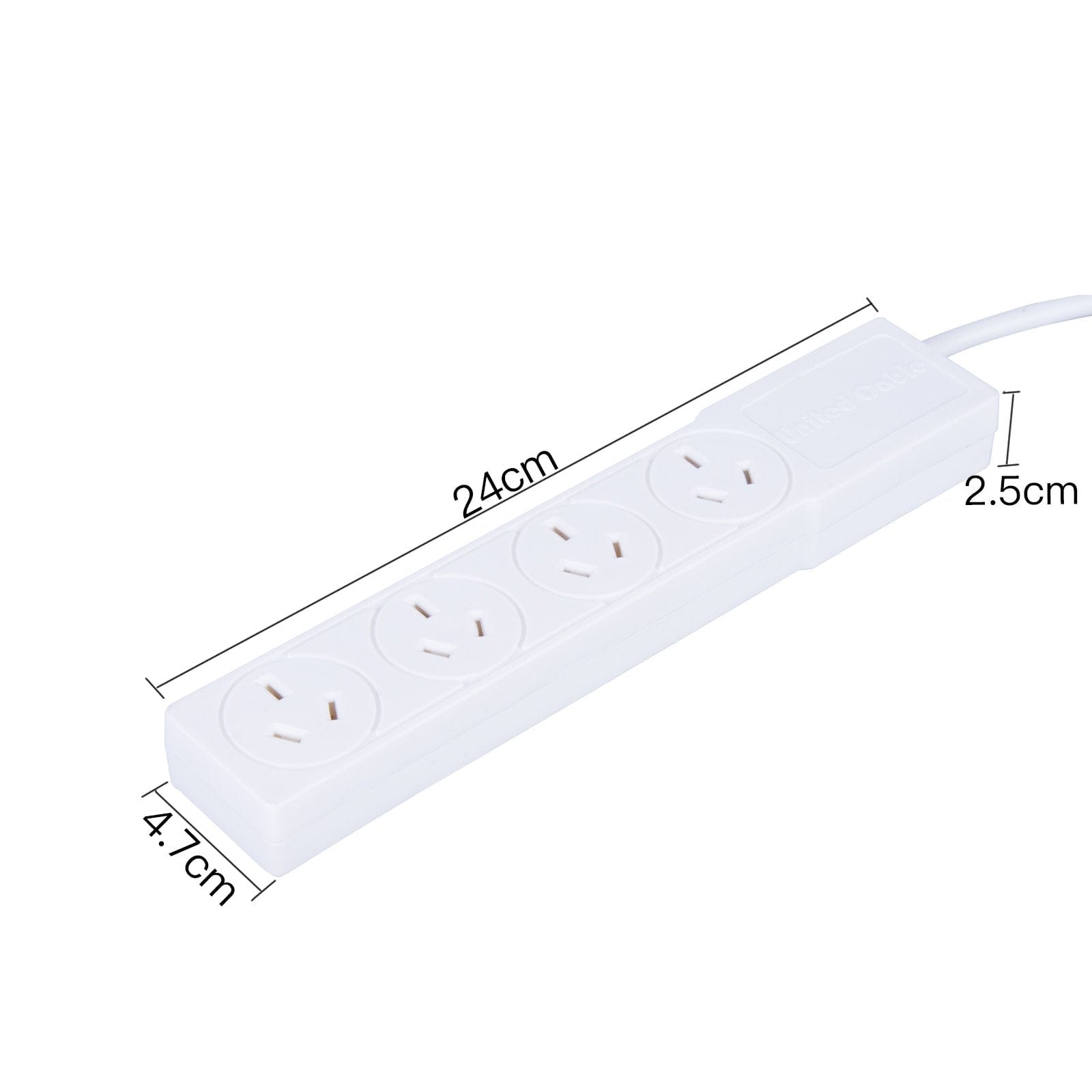 4 Outlet Power Board With 1 Meter Lead Cable - 15