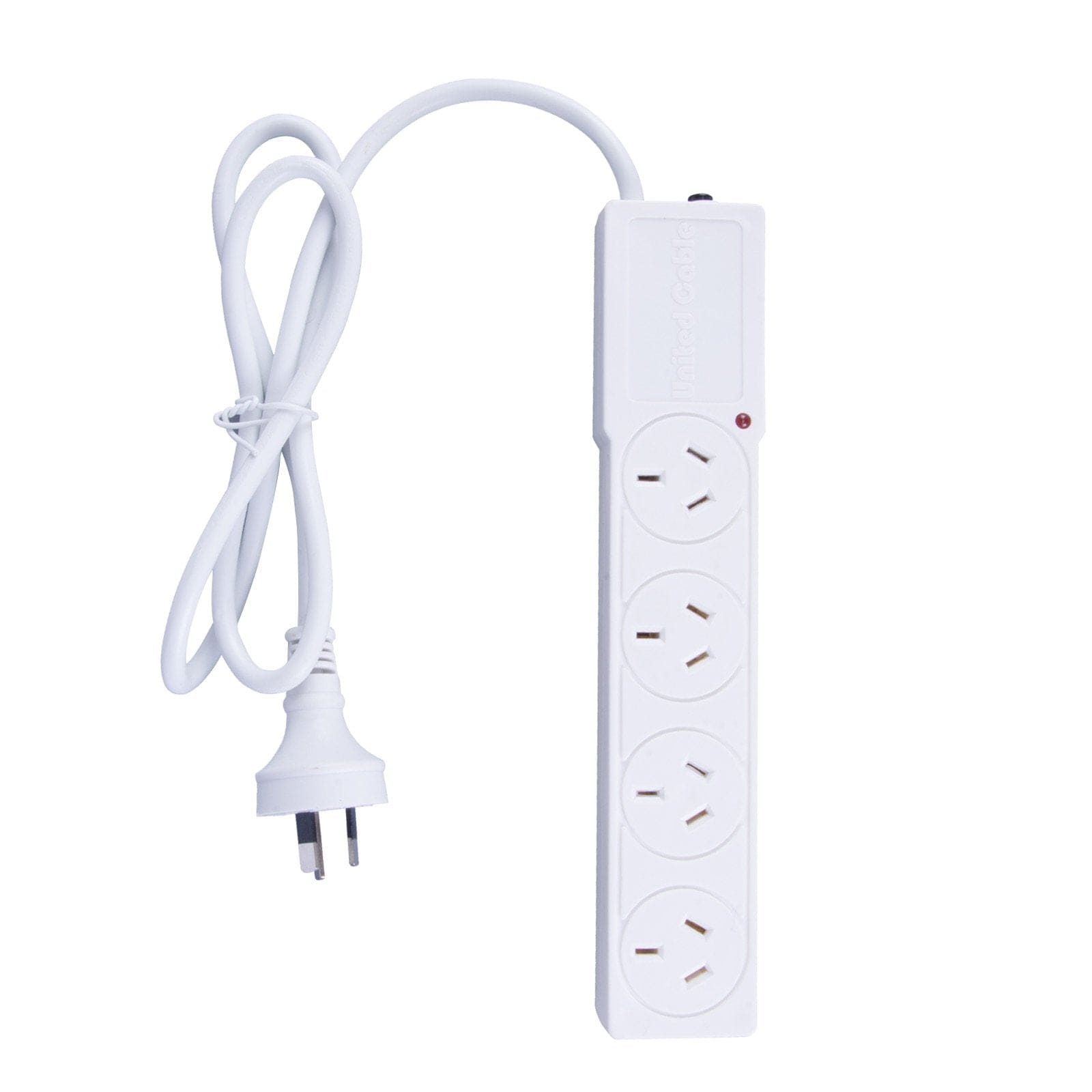 4 Outlet Powerboard With Surge Protection 1M Lead Cable - 01