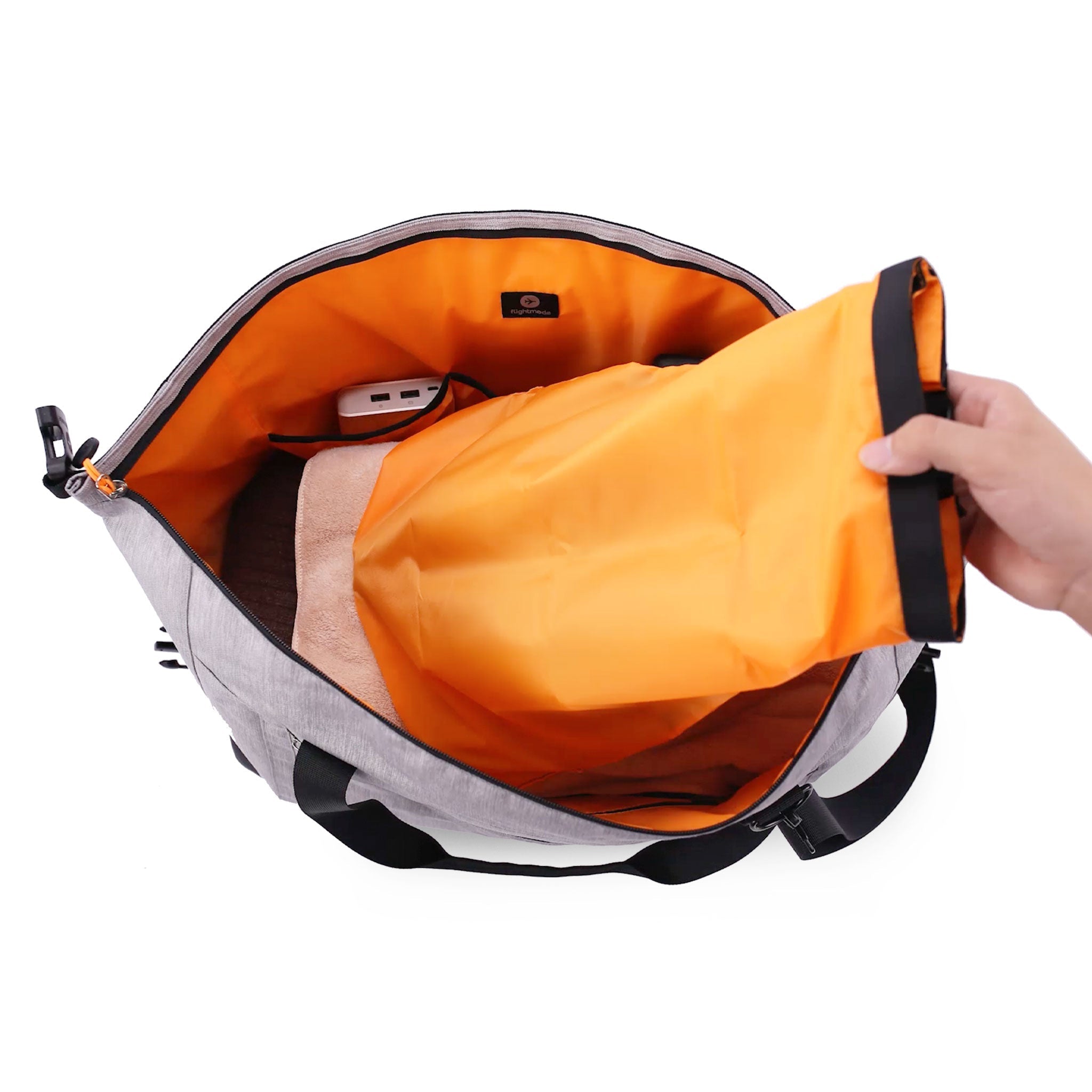 Flightmode Duffel Bag Grey - 06