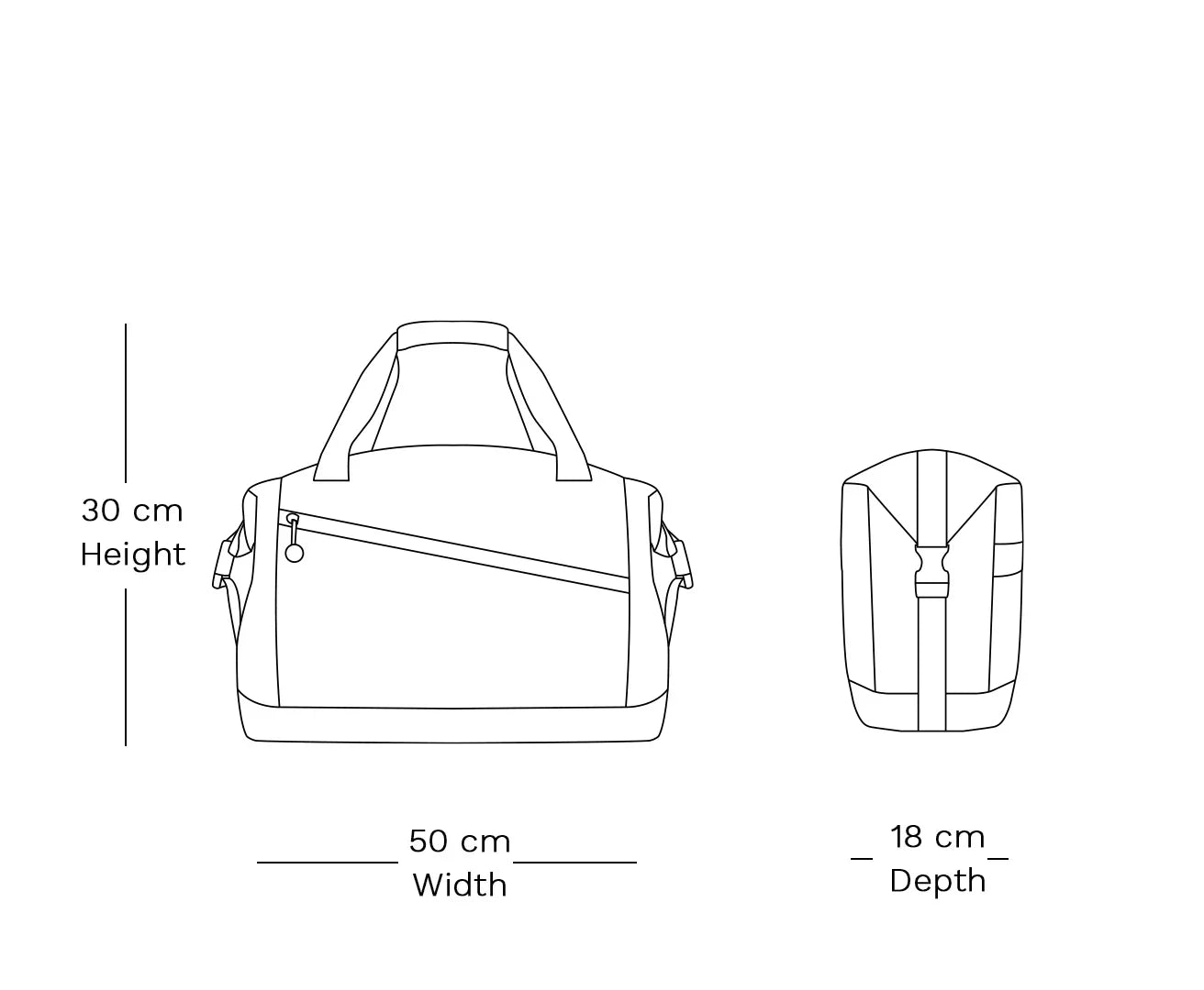 Flightmode Duffel Bag Grey - 09