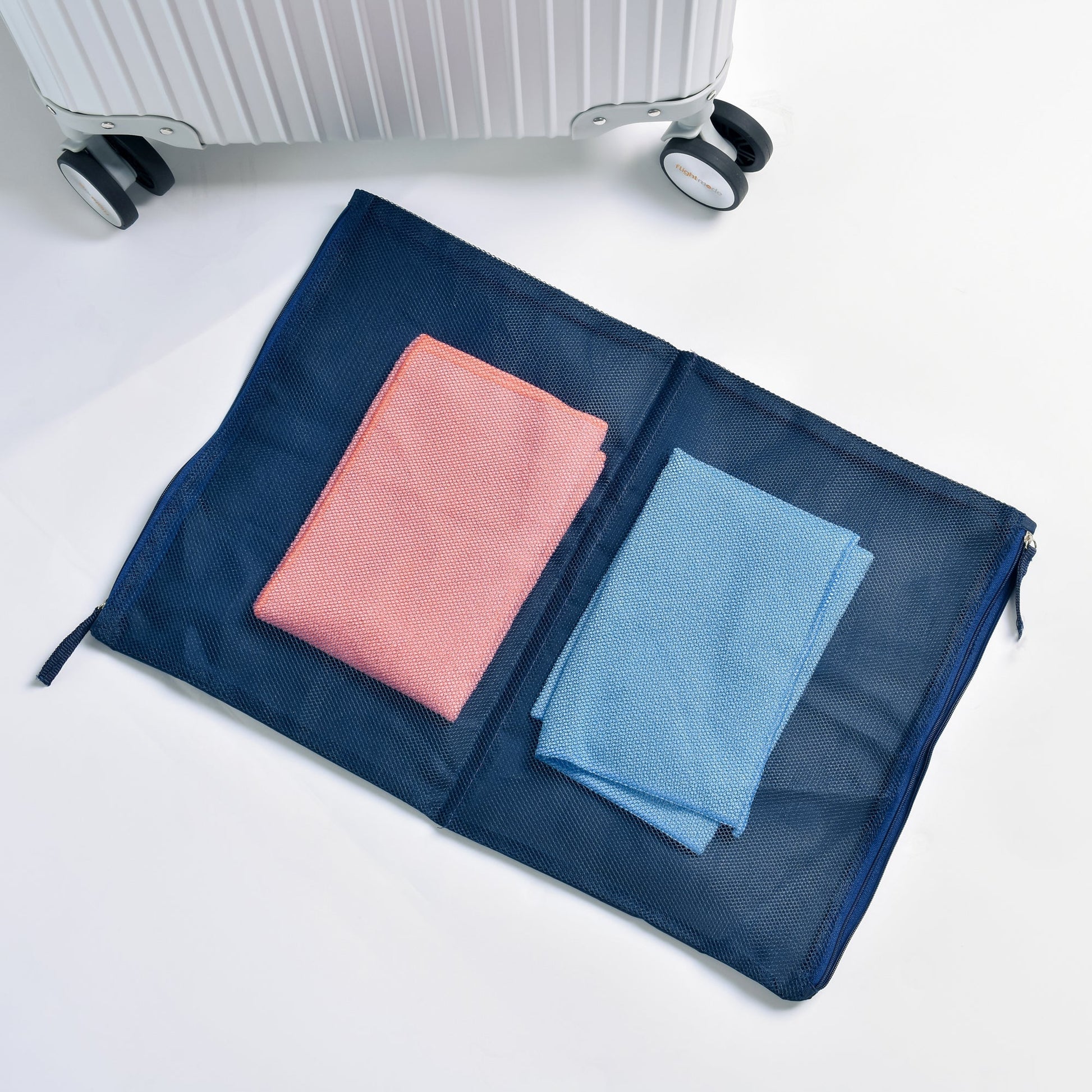 5 Pcs Travel Luggage Zipped Organizer Bag Set - 04