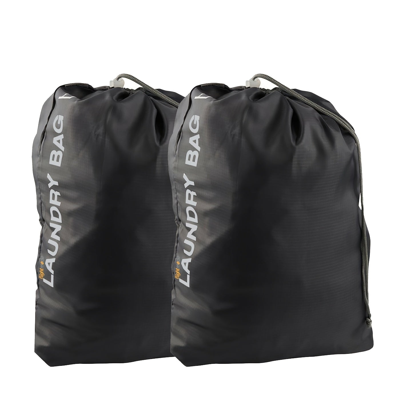 2Pcs Travel Laundry Bag With Drawstring Closure - 01