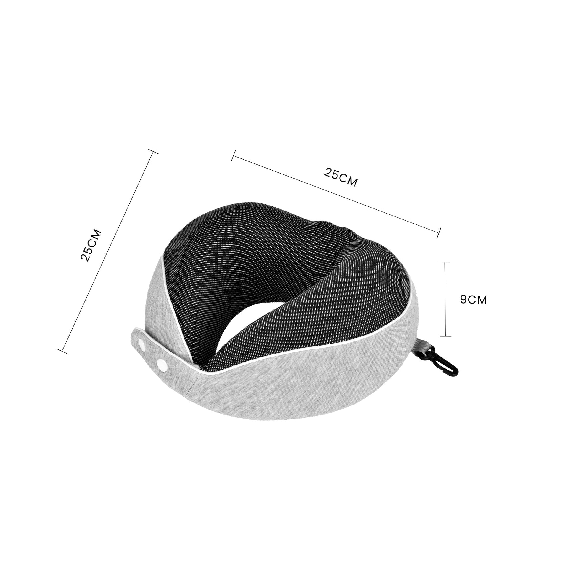 Compact Luxury Memory Foam Travel Pillow - 14
