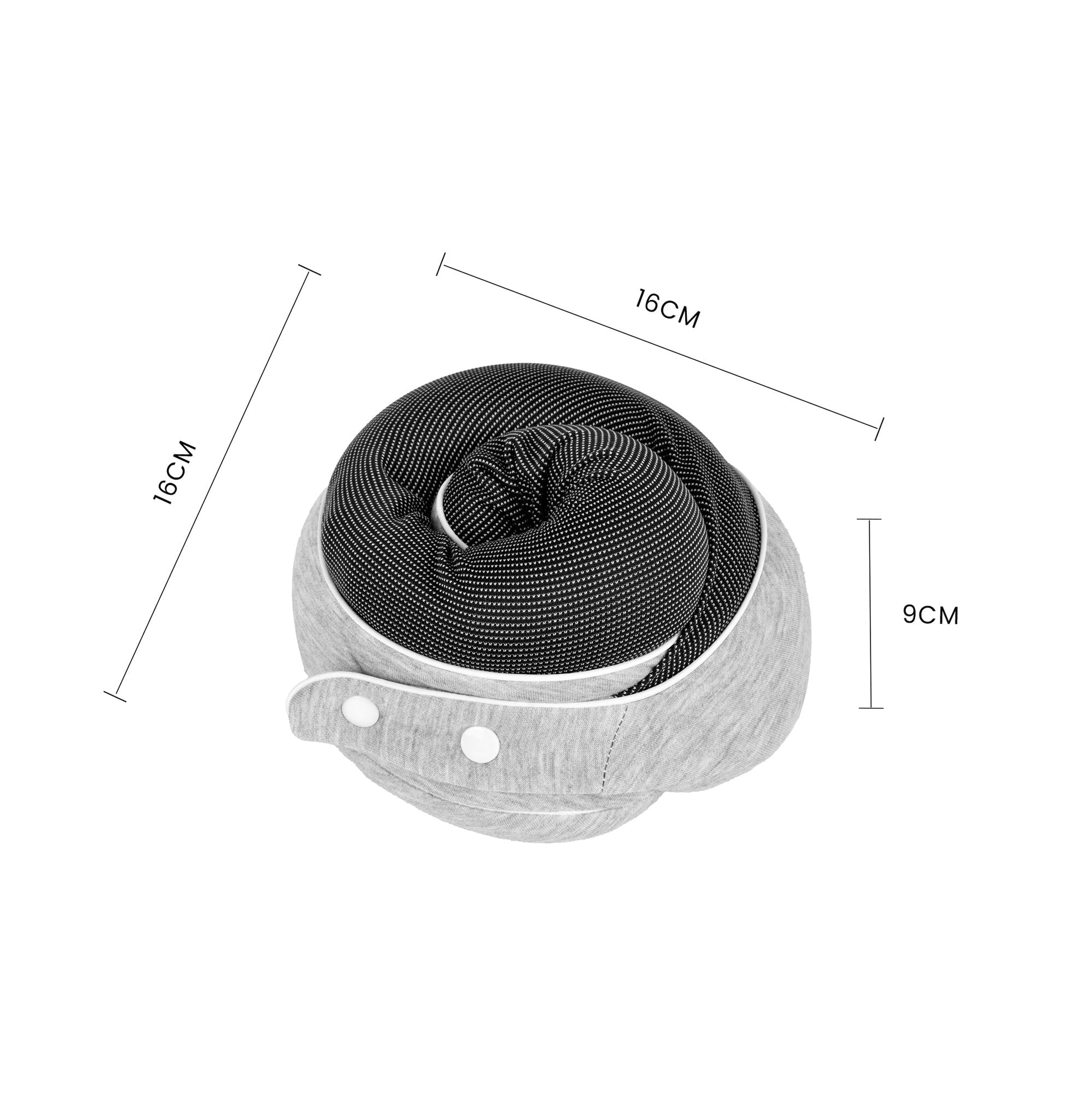 Compact Luxury Memory Foam Travel Pillow - 15