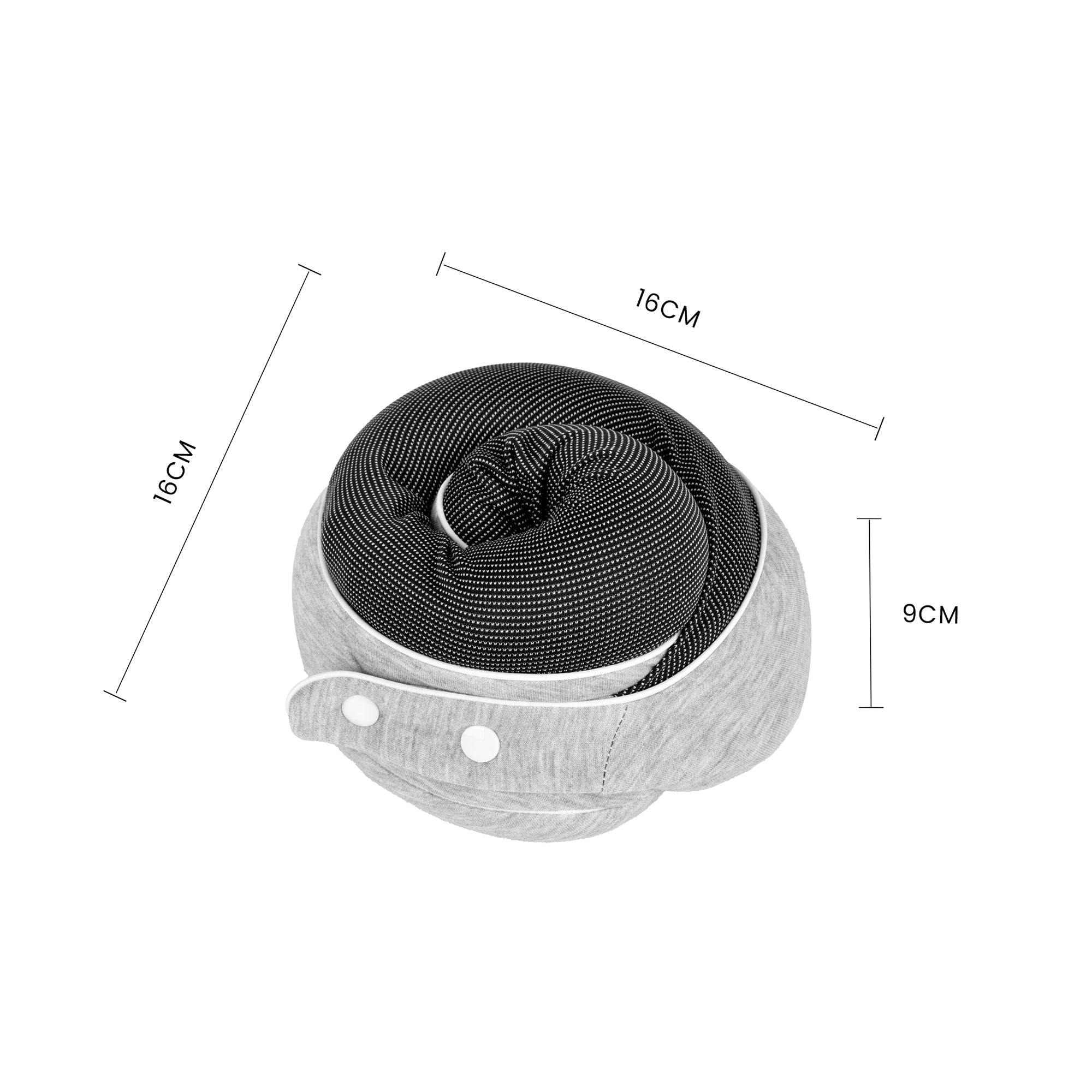 Compact Luxury Memory Foam Travel Pillow - 15
