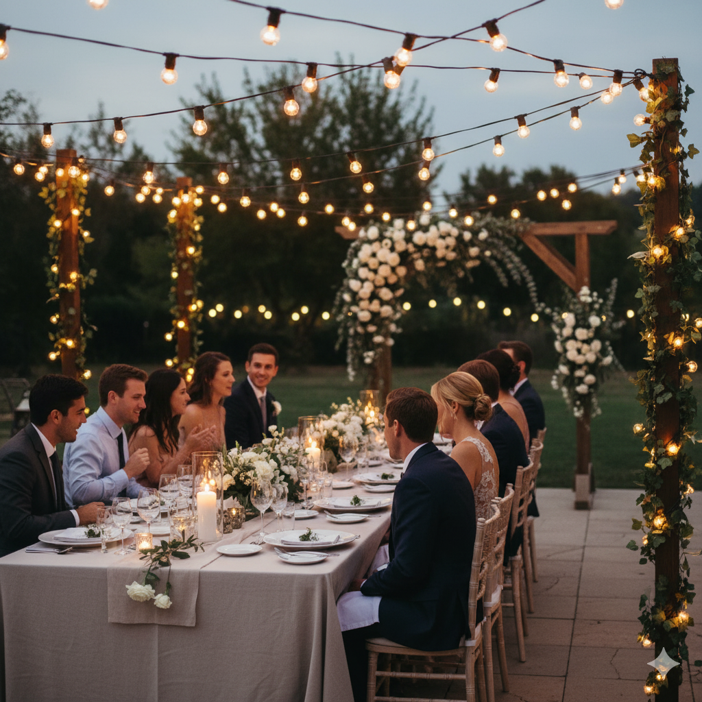 Festoon String Lights Kits Wedding Party - 38M