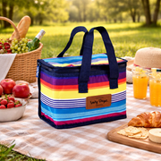 Food Safe Insulated Kids Lunch Box Cooler - Rainbow