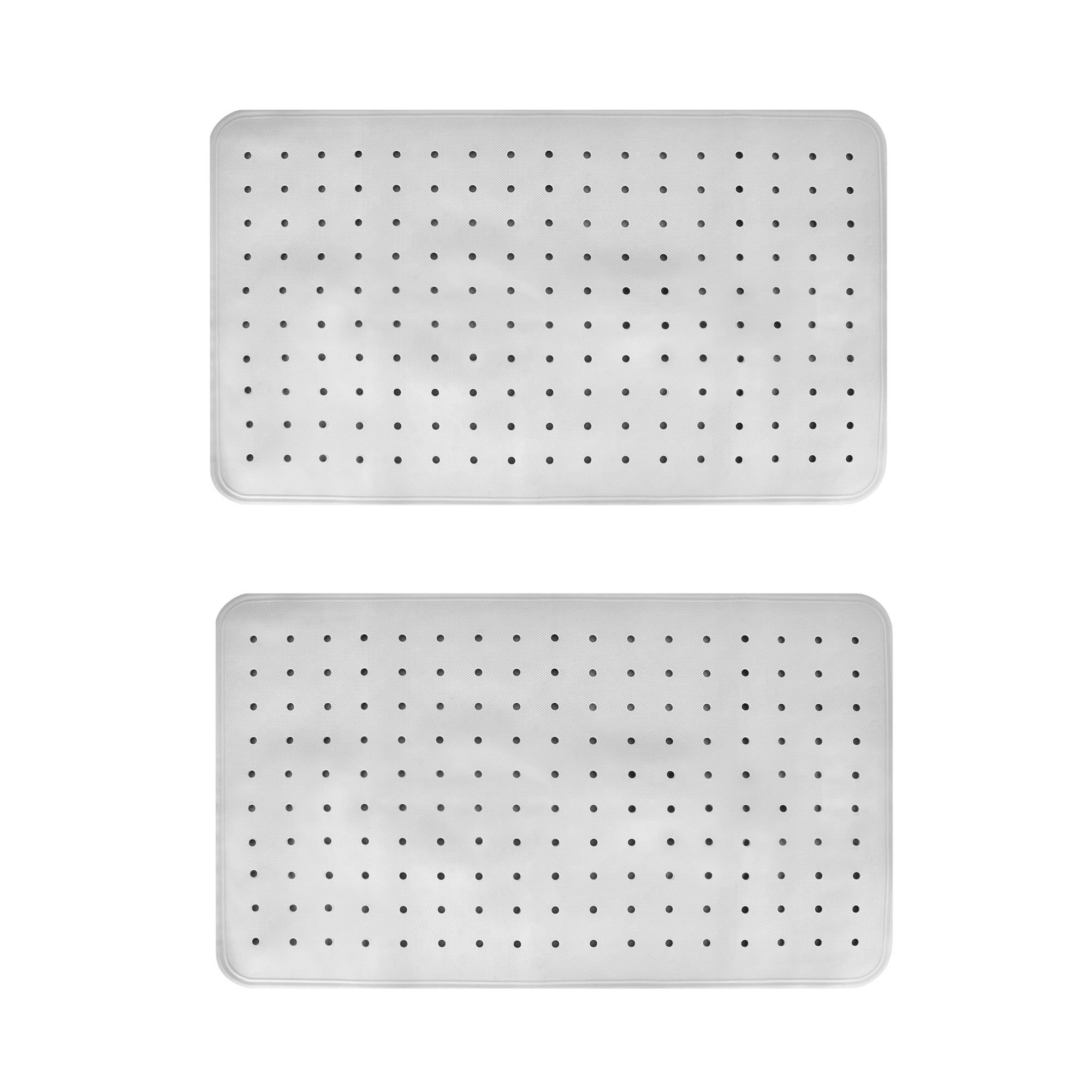 2 Pcs 7040 Cm Antislip Grip Shower Mat Quickdry Bath Mat With 100 Suction Cups - 03