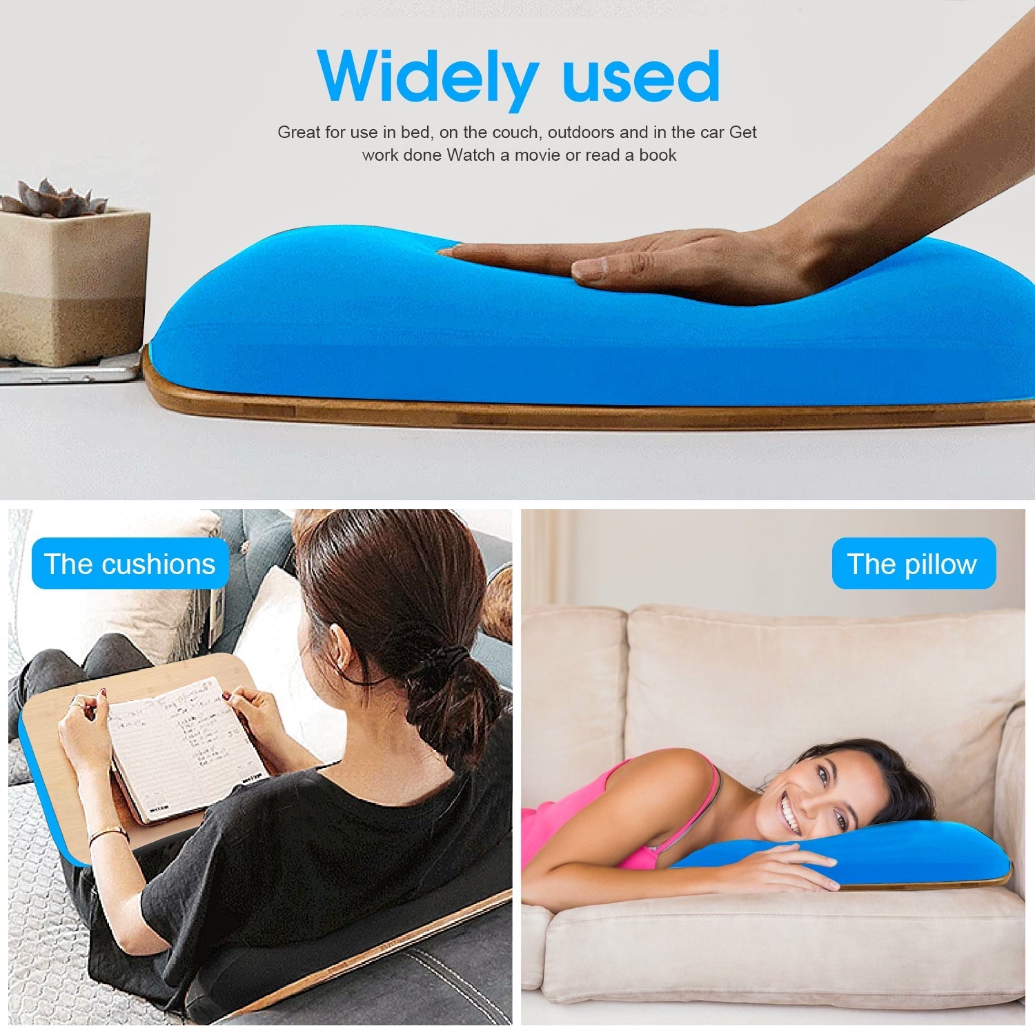 Portable Laptop Desk With Cushion Support - 09
