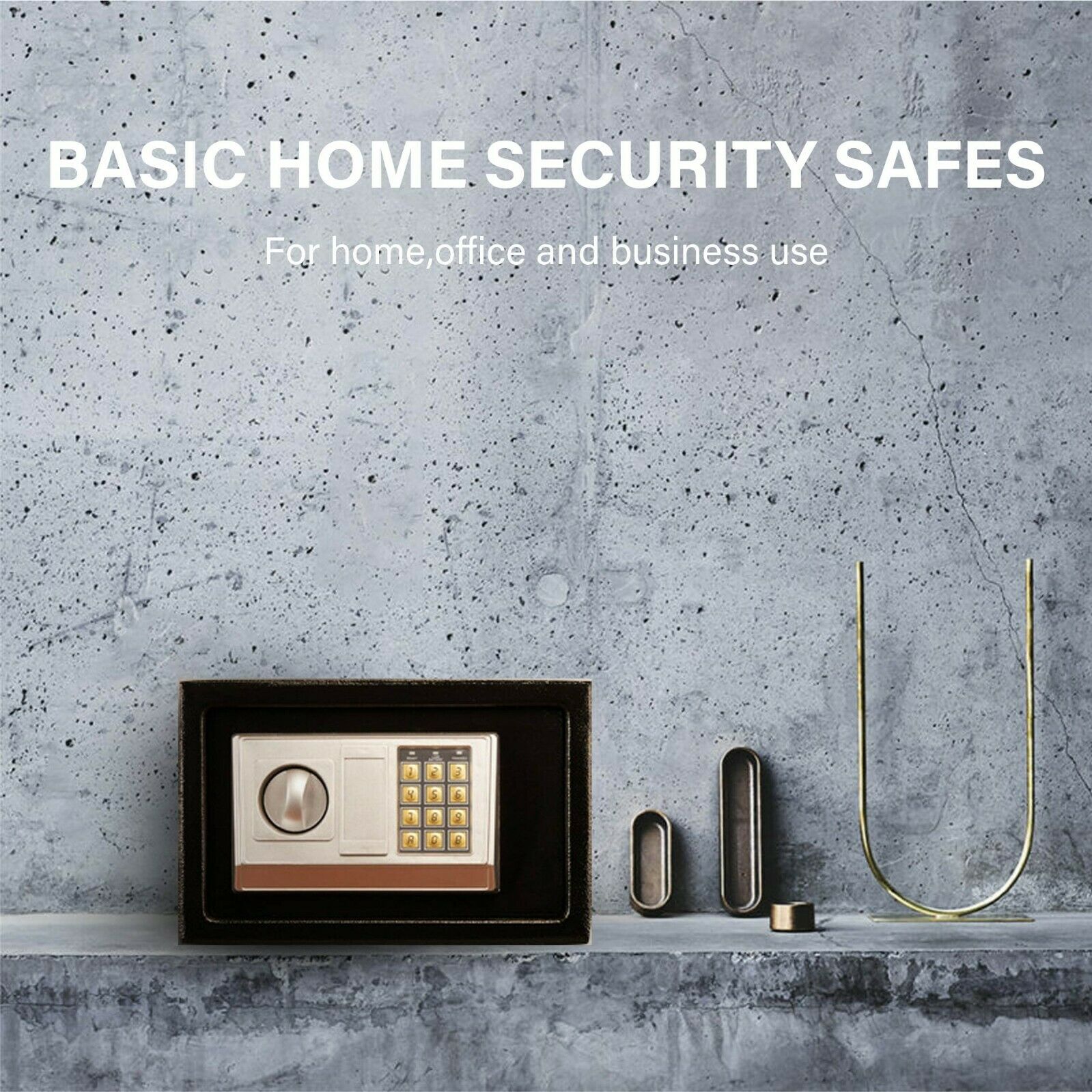 85L Electronic Digital Security Double Alarm Safe Box - 08