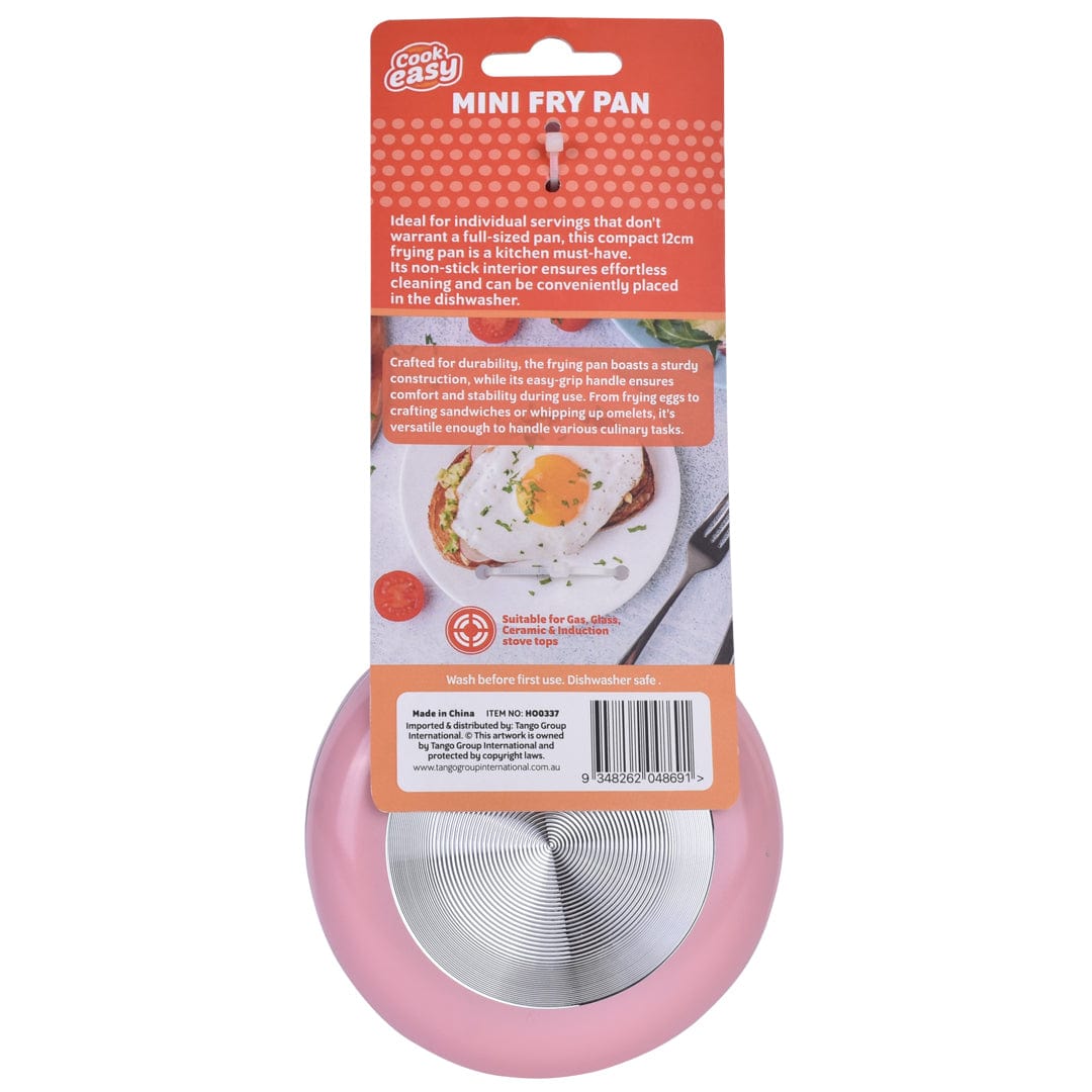12Cm Mini Non Stick Aluminium Frying Pan Round Egg Pan - 09